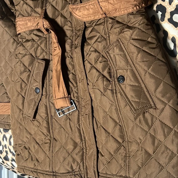 New Beverly Hills Polo Club brown jacket NWT - Picture 4 of 5